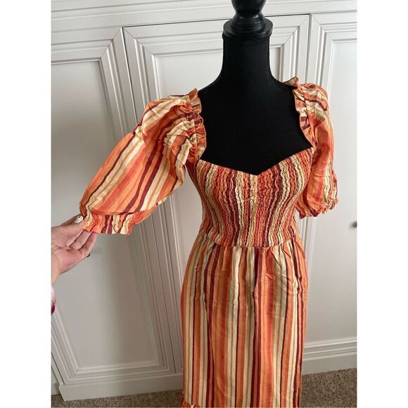 Anthropologie Charlie Holiday Coastal Midi Dress size 6‎ - Picture 7 of 9